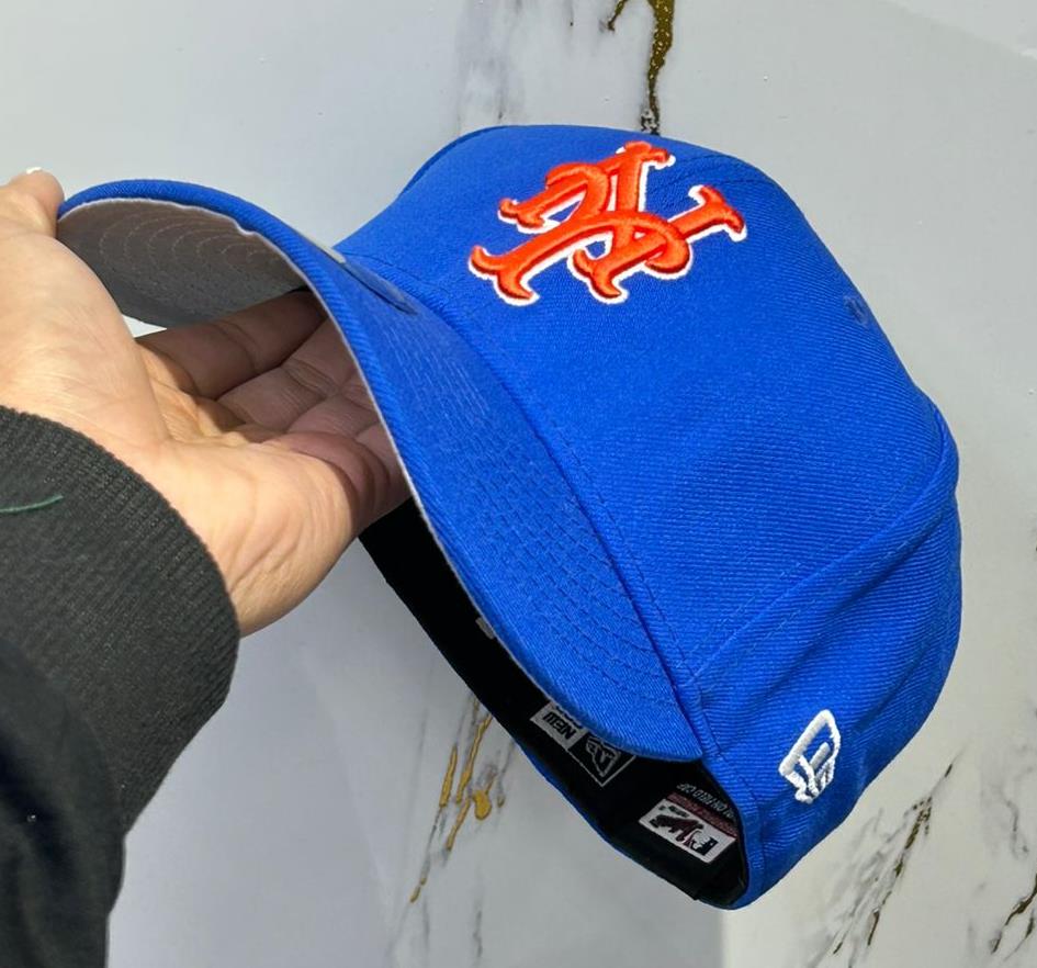 Gorra New Era 59FIFTY Azul Royal - Logo Bordado Rojo